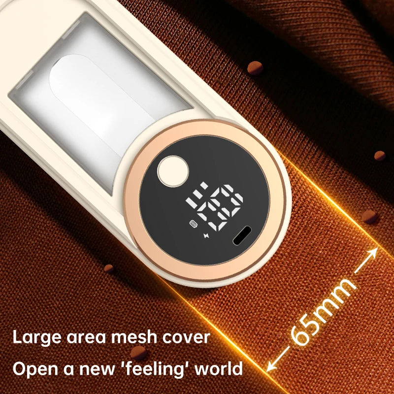 ONEKA Rechargeable Fabric Shaver Lint Remover Sweater Defuzzer Lints Fuzzs Pills Pilling Trimmer for Clothes  Furniture